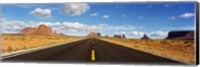 Framed Road, Monument Valley, Arizona, USA