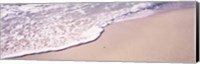 Framed High angle view of surf on the beach, The Baths, Virgin Gorda, British Virgin Islands