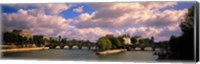 Framed France, Paris, Seine River