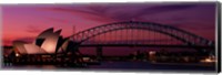 Framed Australia, Sydney, sunset