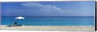 Framed Beach Scene, Nassau, Bahamas