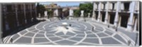 Framed High angle view of a town square, Piazza del Campidoglio, Rome, Lazio, Italy
