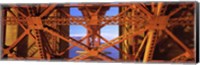 Framed Golden Gate Bridge Framework (close-up)