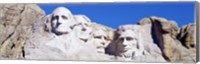 Framed Mount Rushmore, South Dakota (white)