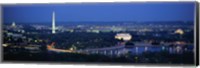 Framed Panoramic view of Washington DC