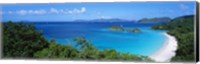 Framed Trunk Bay, St. John US Virgin Islands