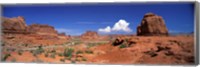 Framed Arches National Park, Moab, Utah, USA