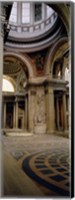 Framed Pantheon Interior Paris France