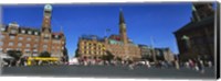 Framed City Hall Square, Copenhagen, Denmark