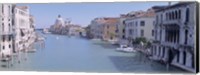Framed Buildings Along A Canal, Santa Maria Della Salute, Venice, Italy