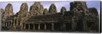 Framed Facade of an old temple, Angkor Wat, Siem Reap, Cambodia