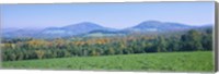 Framed Mountains in Northeast Kingdom, Vermont