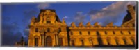 Framed Low angle view of a palace, Palais Du Louvre, Paris, France