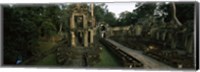 Framed Preah Khan, Angkor, Cambodia