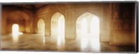 Framed Interiors of a hall, Agra Fort, Agra, Uttar Pradesh, India
