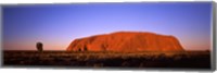 Framed Rock formation, Uluru, Uluru-Kata Tjuta National Park, Northern Territory, Australia