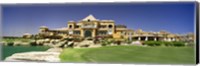 Framed Facade of a golf course, The Cascades Golf & Country Club, Soma Bay, Hurghada, Egypt