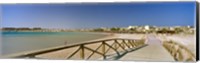 Framed Pier on the beach, Soma Bay, Hurghada, Egypt