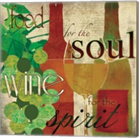 Framed Wine for the Spirit