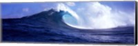 Framed Big Ocean Wave, Maui, Hawaii, USA