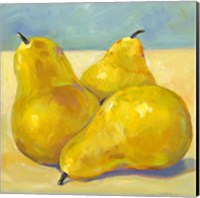 Framed Tres Pears