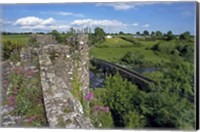 Framed 13 Arch Bridge from the Castle, Glanworth, County Cork, Ireland