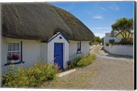 Framed Traditional Thatched Cottage, Kilmore Quay, County Wexford, Ireland