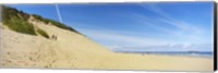 Framed Huge sand dune at White Rocks Bay, County Antrim, Northern Ireland