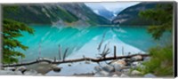 Framed Reflections in Lake Louise, Banff National Park, Alberta, Canada