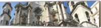 Framed Facade of a cathedral, Havana, Cuba
