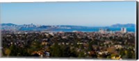 Framed Buildings in a city, Oakland, San Francisco Bay, California