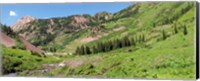 Framed Wilderness area and Snake River, Crested Butte, Colorado, USA