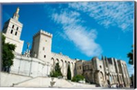 Framed Cathedrale Notre-Dame des Doms d'Avignon, Palais des Papes, Avignon, Vaucluse, Provence-Alpes-Cote d'Azur, France