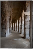 Framed Columns of amphitheater, Arles Amphitheatre, Arles, Bouches-Du-Rhone, Provence-Alpes-Cote d'Azur, France