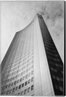 Framed Low angle view of a building, City-Hochhaus, Leipzig, Saxony, Germany