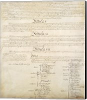 Framed Constitution of the United States IV