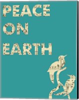 Framed Peace On Earth