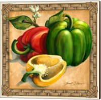 Framed Bell Peppers