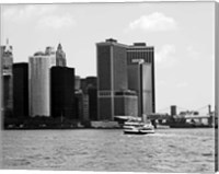 Framed NYC Skyline VII
