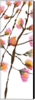 Framed Inky Blossoms II