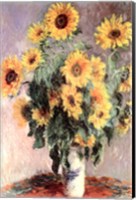 Framed Sunflowers, c.1881