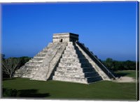 Framed High angle view of a pyramid, El Castillo