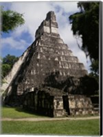 Framed Facade of the Temple of the Great Jaguar, Tikal