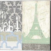 Framed Paris Tapestry II