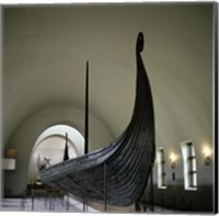 Framed 9th Century Viking Ships Oslo, Norway