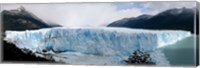 Framed Perito Moreno Glacier in Los Glaciares National Park, Argentina