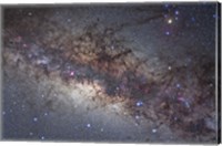 Framed center of the Milky Way through Sagittarius and Scorpius