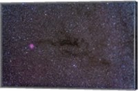 Framed Cocoon Nebula in the constellation Cygnus