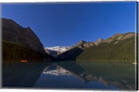 Framed Lake Louise, Banff National Park, Alberta, Canada