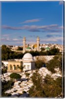 Framed Bourguiba Mausoleum and cemetery in Sousse Monastir, Tunisia, Africa